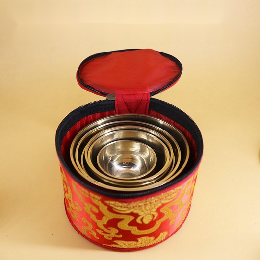 Juego de Cuencos Tibetanos Buddha con Sonido Meditativo - Image 9
