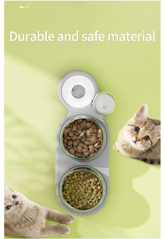 Comedero Automático Doble para Gatos y Perros con Fuente de Agua y Base Elevada - Image 15