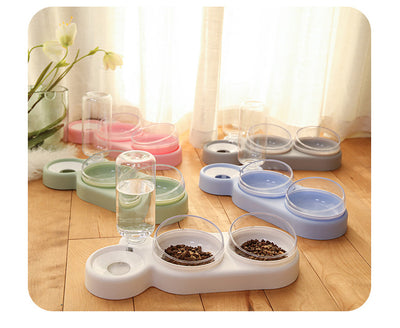 Comedero Automático Doble para Gatos y Perros con Fuente de Agua y Base Elevada - Image 24