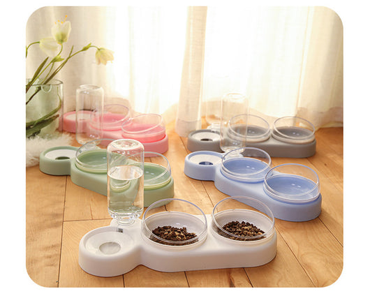 Comedero Automático Doble para Gatos y Perros con Fuente de Agua y Base Elevada - Image 24