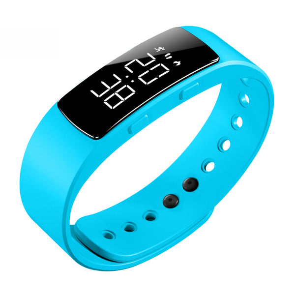 Pulsera Deportiva Inteligente Luminosa Resistente al Agua con Reloj Despertador Digital