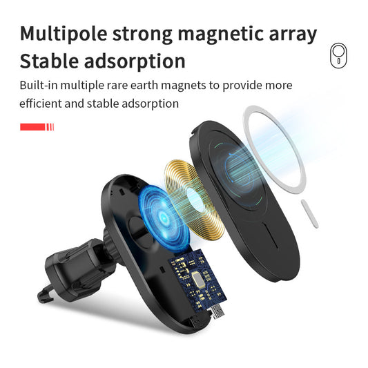 Cargador Inalámbrico Magnético 15W para Celular - Image 2
