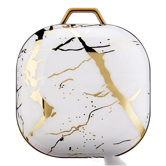 Funda Protectora para Auriculares con Diseño Mármol Púrpura y Acabado Dorado - Image 20