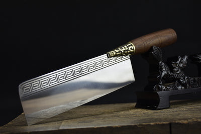 Cuchillo de Cocina Clásico con Hoja en V