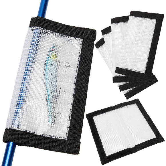 Funda Protectora Transparente de PVC para Carnada de Pesca