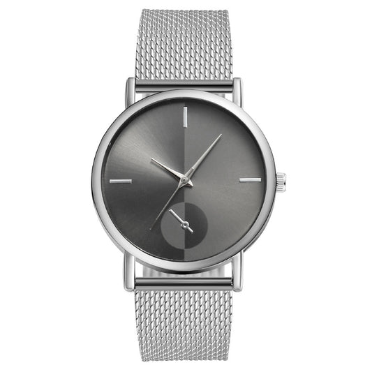 Reloj de Hombre Elegante con Correa de Plástico - Cuarzo Moderno