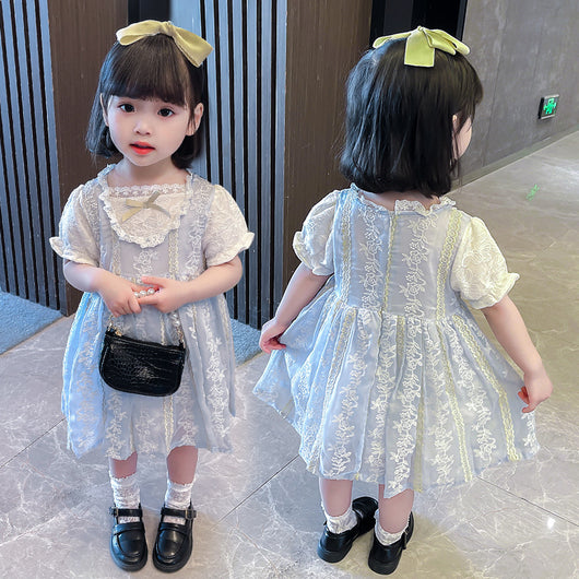 Vestido Princesa Lolita Verano Niña - Diseño Viral Elegante