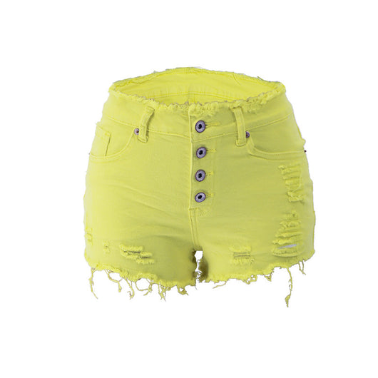 Jeans para Mujer con Botones y Flecos Desflecados - Image 9