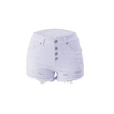 Jeans para Mujer con Botones y Flecos Desflecados - Image 6