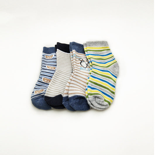 Pack 3 Pares de Calcetines Tubo Transpirables para Bebé - Talla Mediana - Image 10