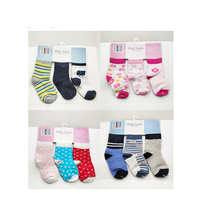 Pack 3 Pares de Calcetines Tubo Transpirables para Bebé - Talla Mediana - Image 11