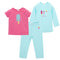 Pijama Enterizo de Algodón con Diseño Infantil y Mangas Largas