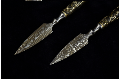 Cuchillo de Té Flor de Cerezo con Mango de Cobre y Acero Inoxidable - Image 6