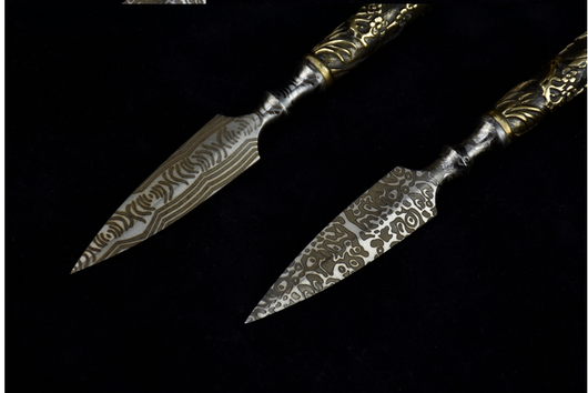 Cuchillo de Té Flor de Cerezo con Mango de Cobre y Acero Inoxidable - Image 6