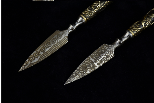 Cuchillo de Té Flor de Cerezo con Mango de Cobre y Acero Inoxidable