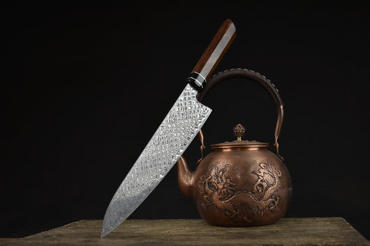 Cuchillo de Cocina Damascus Check Sante Pequeño - Image 10