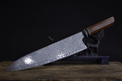 Cuchillo de Cocina Damascus Check Sante Pequeño - Image 4