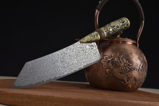 Cuchillo de Cocina Pequeño Dragon Steel - Hoja Afilada y Duradera - Image 7