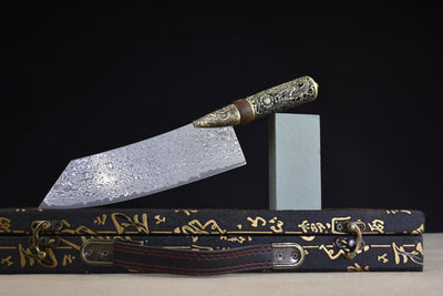 Cuchillo de Cocina Pequeño Dragon Steel - Hoja Afilada y Duradera - Image 9