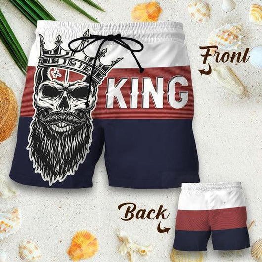 Pantalones Cortos de Playa para Parejas con Estampado Animal - Image 14