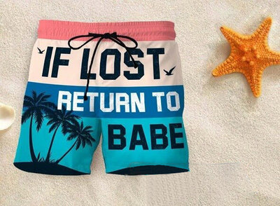 Pantalones Cortos de Playa para Parejas con Estampado Animal - Image 20