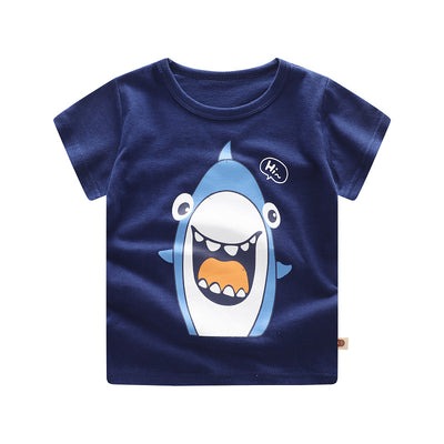 Playera Infantil de Algodón con Estampado Cartoon - Manga Corta Fresca y Cómoda - Image 15