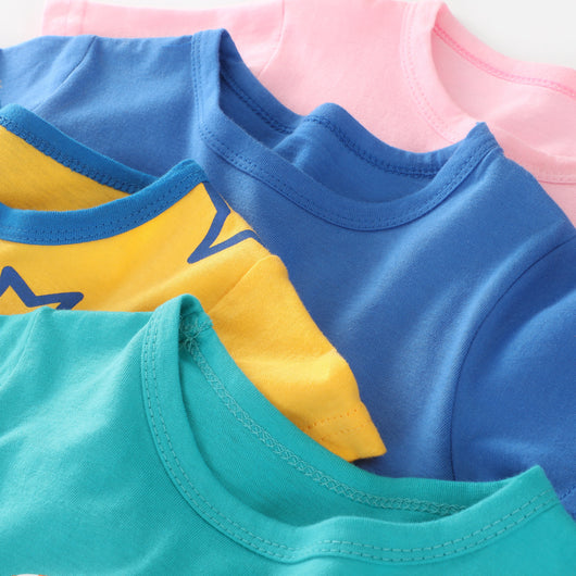 Playera Infantil de Algodón con Estampado Cartoon - Manga Corta Fresca y Cómoda - Image 17