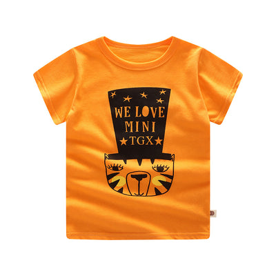 Playera Infantil de Algodón con Estampado Cartoon - Manga Corta Fresca y Cómoda - Image 6