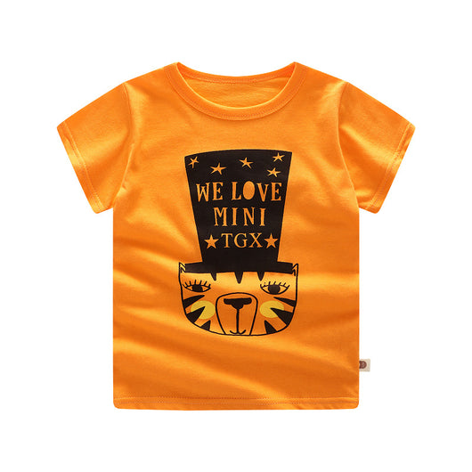 Playera Infantil de Algodón con Estampado Cartoon - Manga Corta Fresca y Cómoda - Image 6
