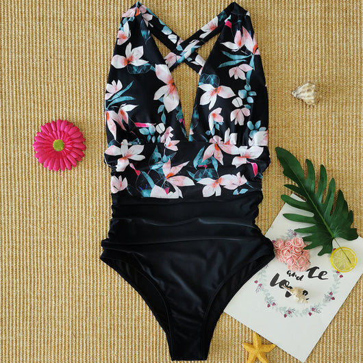 Traje de Baño Triangular Sexy de Una Pieza para Mujer - Image 9