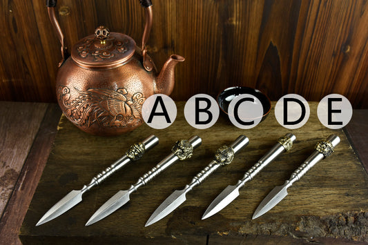 Cuchillo de Té en Acero Inoxidable 7Cr17 con Molibdeno y Vanadio