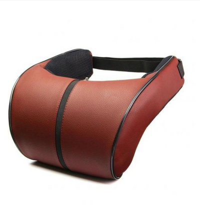 Almohada de Cuero para Reposacabezas del Auto - Image 3