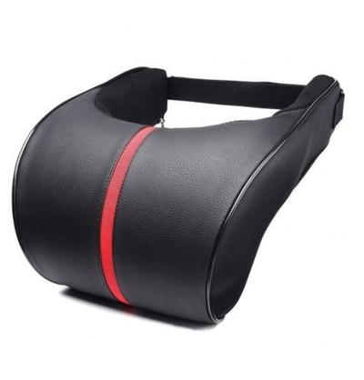 Almohada de Cuero para Reposacabezas del Auto