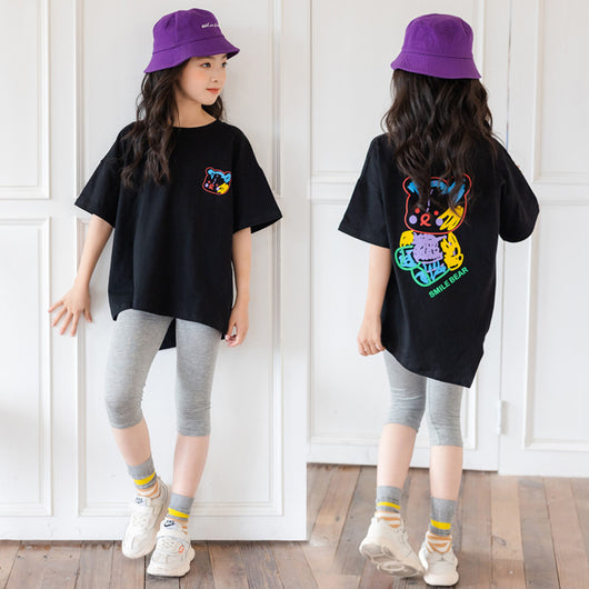 Playera Infantil de Manga Corta con Diseño Cartoon Moderno - Image 13