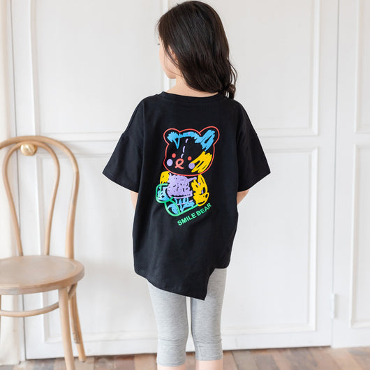 Playera Infantil de Manga Corta con Diseño Cartoon Moderno - Image 3
