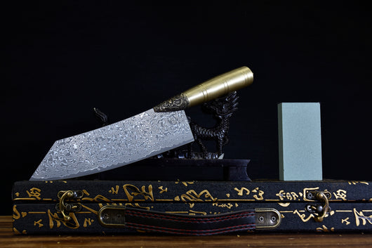 Cuchillo de Cocina Damascus VG-10 Acero Premium - Image 9