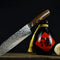 Cuchillo de Cocina Forjado con Mango de Madera