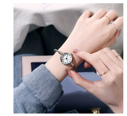 Reloj Casual para Mujer de Cuarzo con Correa de Acero Inoxidable - Image 11