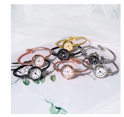 Reloj Casual para Mujer de Cuarzo con Correa de Acero Inoxidable - Image 2