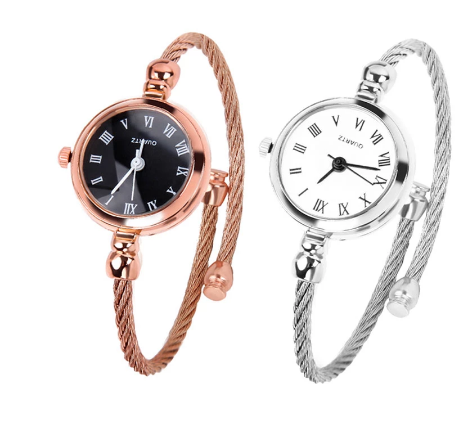 Reloj Casual para Mujer de Cuarzo con Correa de Acero Inoxidable