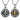 European And American Vintage Stainless Steel Cross Necklace Jewelry