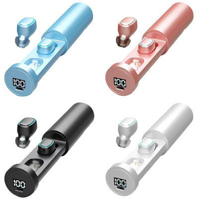 Audífonos Inalámbricos TWS con Pantalla Digital y Sonido HiFi Estéreo - Image 9