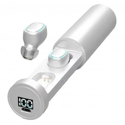 Audífonos Inalámbricos TWS con Pantalla Digital y Sonido HiFi Estéreo