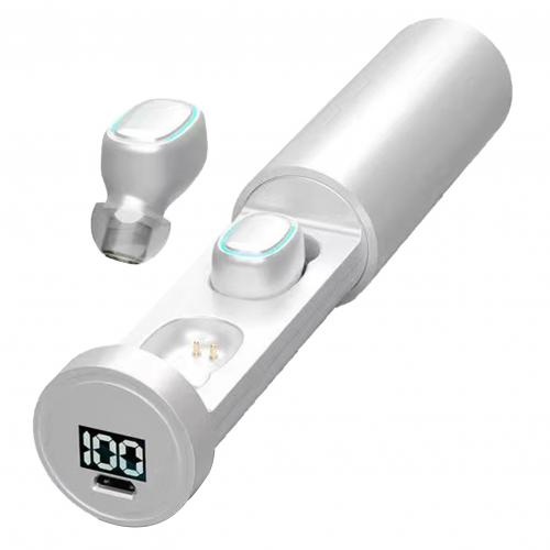 Audífonos Inalámbricos TWS con Pantalla Digital y Sonido HiFi Estéreo