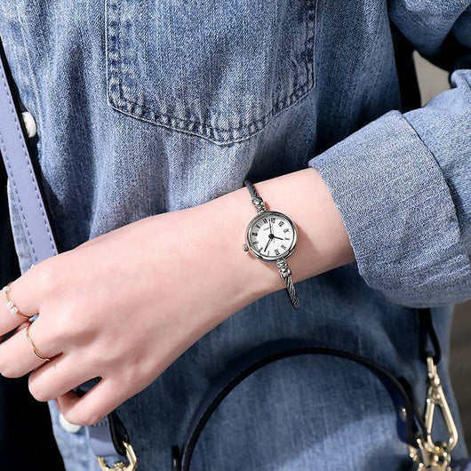 Reloj Casual para Mujer de Cuarzo con Correa de Acero Inoxidable - Image 6
