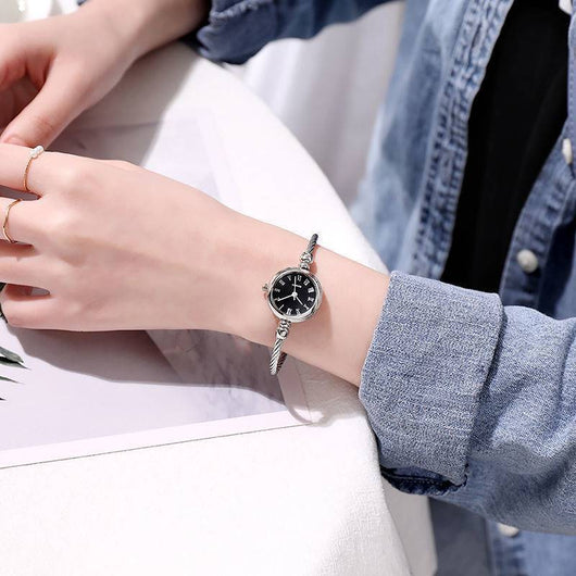 Reloj Casual para Mujer de Cuarzo con Correa de Acero Inoxidable - Image 5
