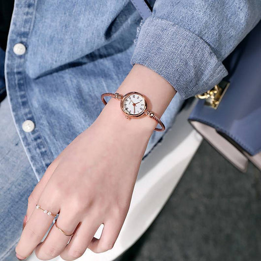Reloj Casual para Mujer de Cuarzo con Correa de Acero Inoxidable - Image 7