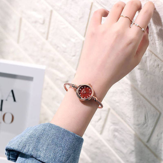 Reloj Casual para Mujer de Cuarzo con Correa de Acero Inoxidable - Image 8