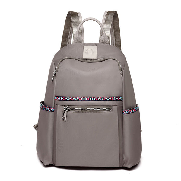 Mochila Coreana Minimalista de Tela Suave - Bolso Compacto y Trendy
