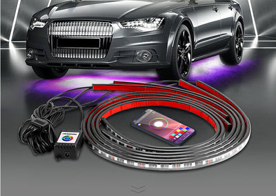 Barra de Luces LED RGB para Auto con Control por Voz y APP - Image 6
